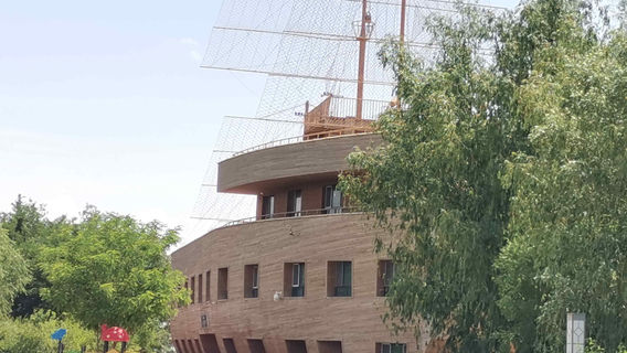 Bachu County Red Sea Scenic Area - Red Sea Bay Water Park · Yunyang Ship