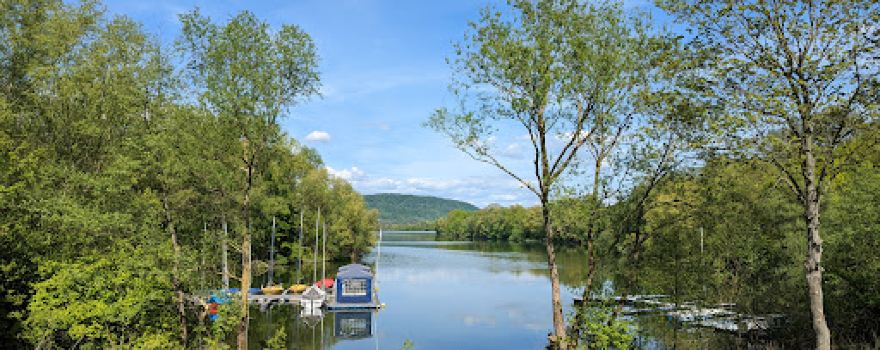 Camping and swimming lake Grosser Weserbogen