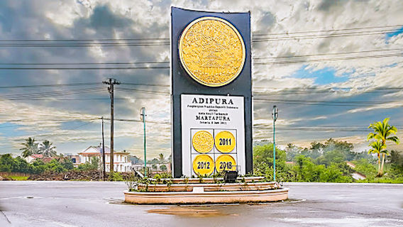 Tugu ADIPURA OKU Timur