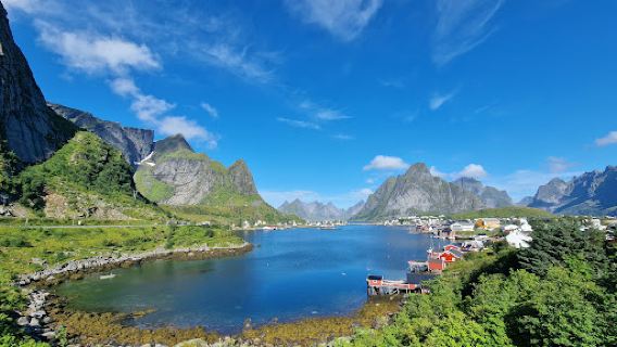 Reine Fjord Viewpoint