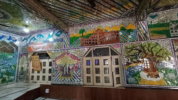 Shri Krishna Pranami Paramdham (Glass Temple), Vrindavan