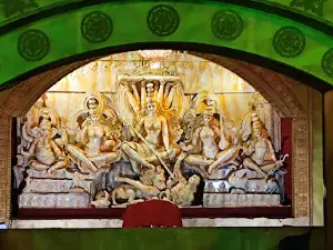 Shree Malkhan Singh Durga Puja Pandal Maidan