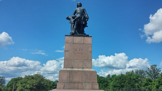 Monument to Peter I in Vyborg