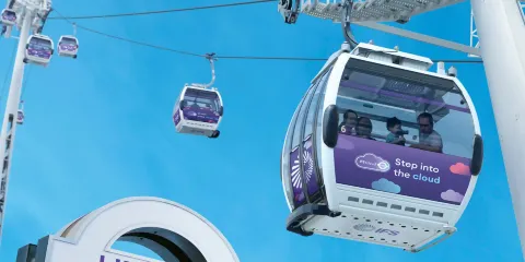 倫敦纜車來回票成人票
