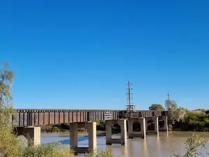 MENINDEE LAKES DAM WALL.