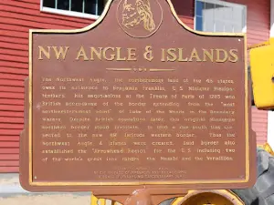 NW Angle and Islands Historical Placard