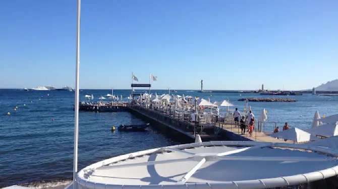 Plage publique du Palais des Festivals