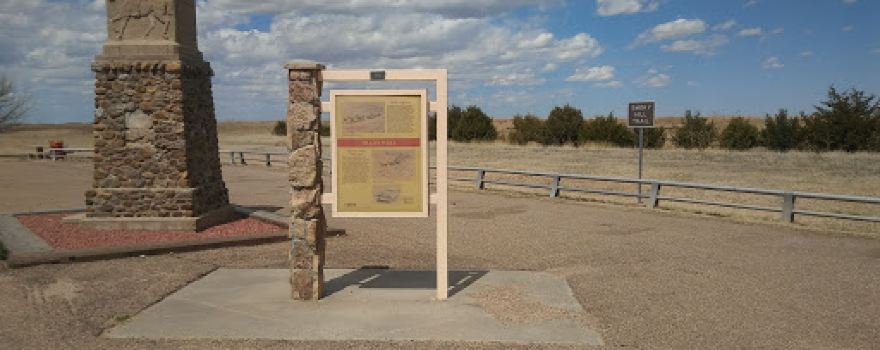 Smoky Hill Trail Marker