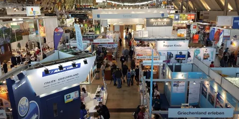 Cmt Urlaubsmesse Auf Der Messe in Stuttgart