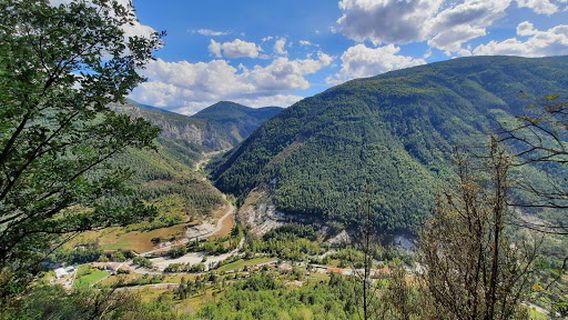 Les Grès dAnnot (Parking & Start)