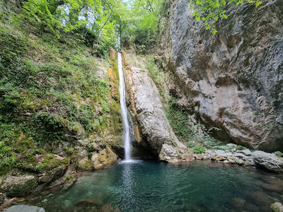 Kounoupista Waterfall