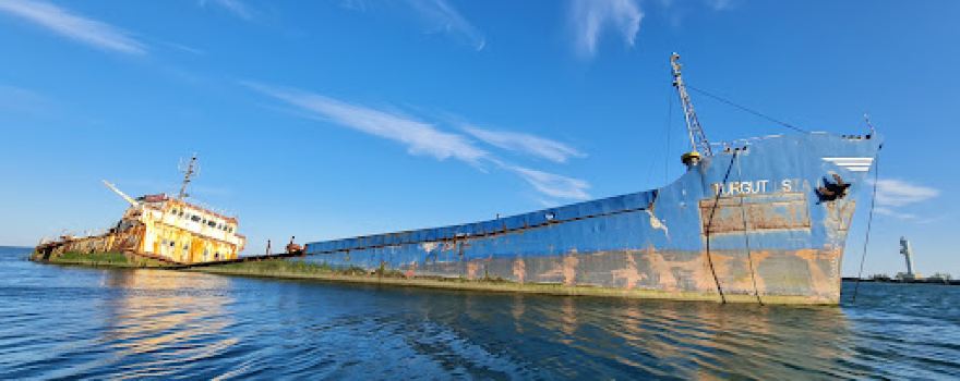 Turgut S Wreck - Epava Sulina TL Romania