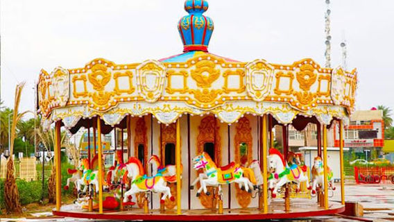 Horse amusement park