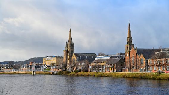Inverness Cathedral, dedicated to St Andrew