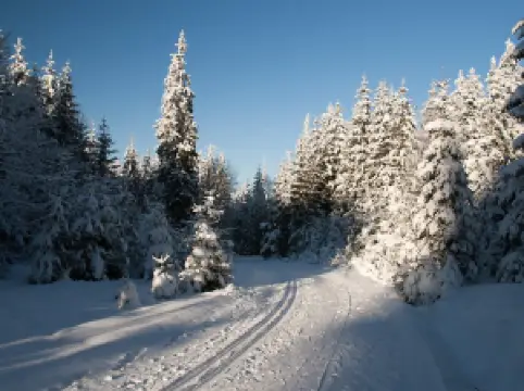 The ski areal Nad nádražím