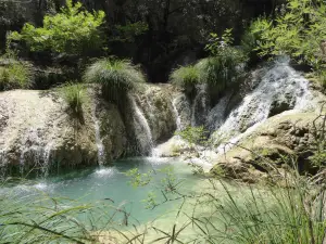 Polylimnio Waterfalls