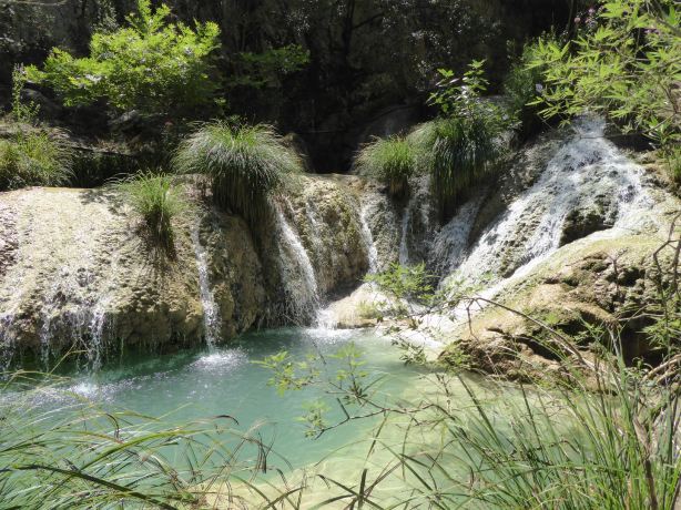 Polylimnio Waterfalls