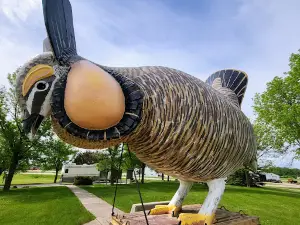 Prairie Chicken Statue