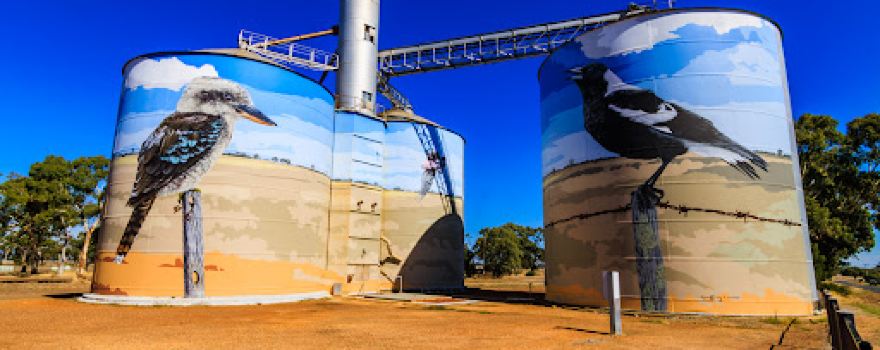 Goroke Silo Art