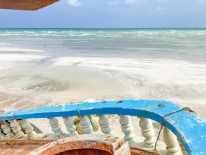 السفينة الجانحة شاطئ العيجة مصيرة (Ship Wreck)