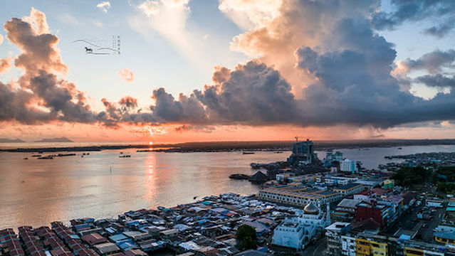 Semporna Seafest view