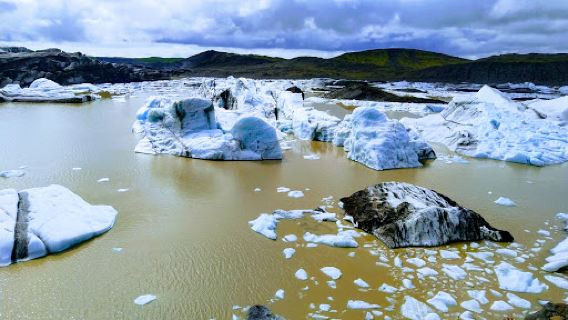 Svínafellsjökull útsýnisstaður