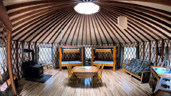 Maine Forest Yurts