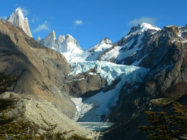 Mirador del Glaciar Piedras blancas