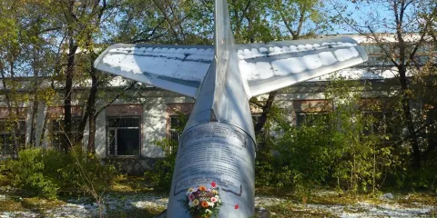 Monument to Pilots Who Dies in the Search of the Airplane Rodina