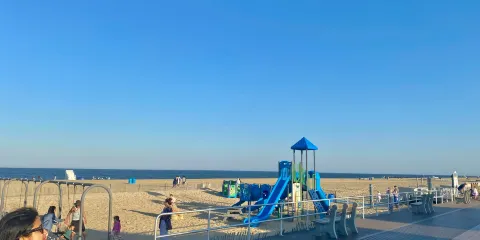 Belmar Beach and Boardwalk