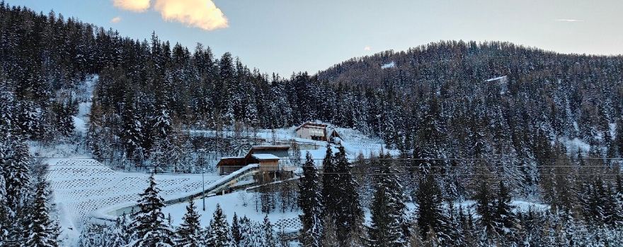 La Plagne Olympic Bobsleigh Track