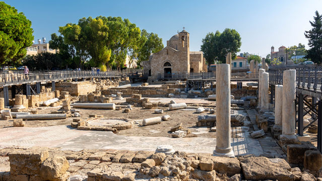 Church of Agia Kyriaki and post St. Paul