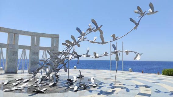 The monument in Sharm El Sheikh