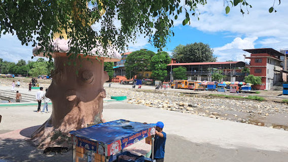 Narayani River Bank Buddha Statue