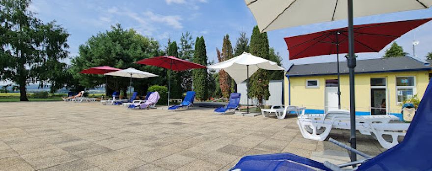 Summer swimming pool