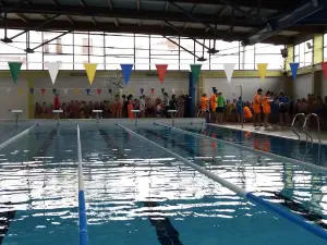 Piscina climatizada e Ximnasio municipal
