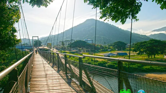 Tamparuli Suspension Bridge