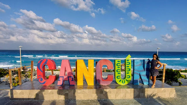 Letras Cancun Y Mirador