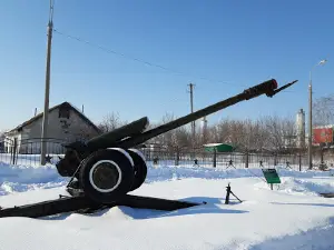 Museum of military equipment in the open.