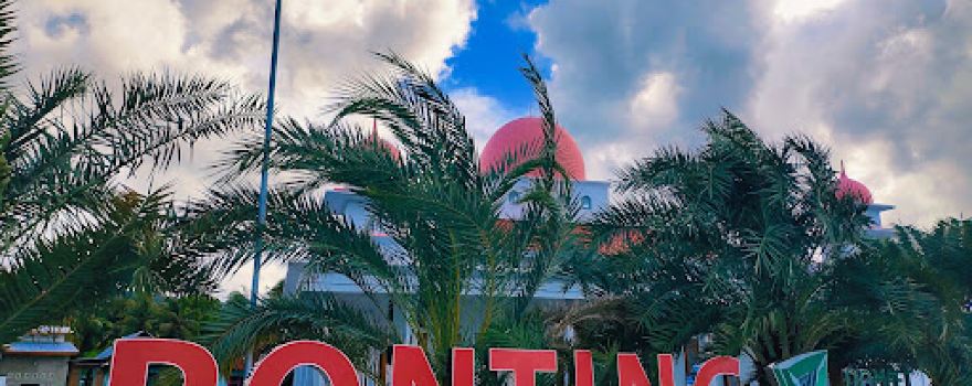 MASJID KUBAH MERAH PUTIH AL ISTIQAMAH DOMPET DHUAFA, RONTING