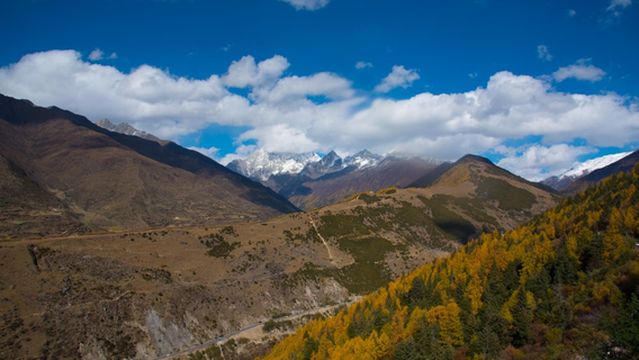 Siguniang Mountain Viewing Point
