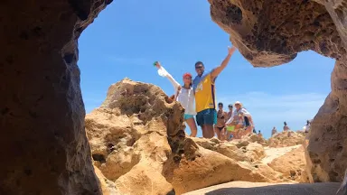 Holed stone - Love Beach