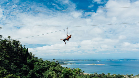 Vanuatu Jungle Zipline at The Summit