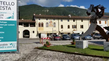 Piazza Italia a Maniago