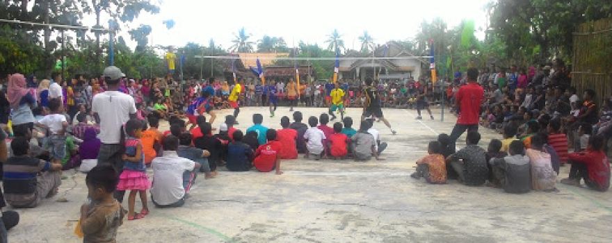 Lapangan Volly Ball Dusun 1 Mekar Harjo