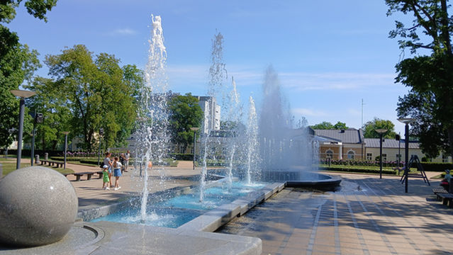 Musical fountain