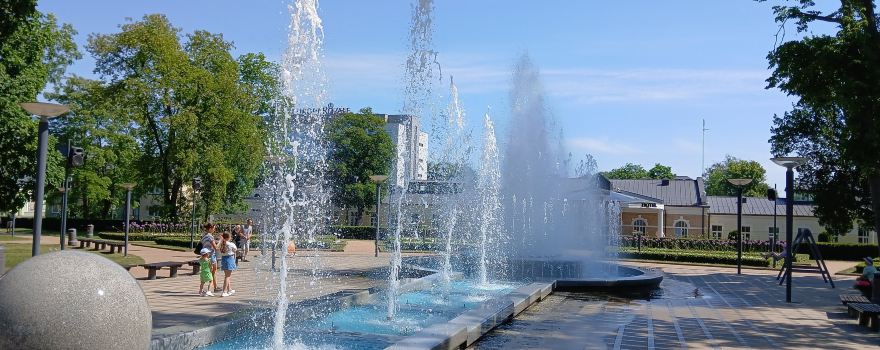 Musical fountain