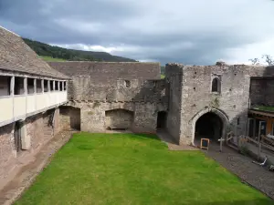 Llys a Chastell Tre-tŵr / Tretower Court and Castle