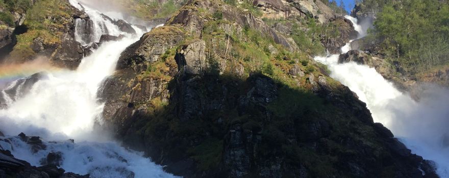 Låtefossen Waterfall