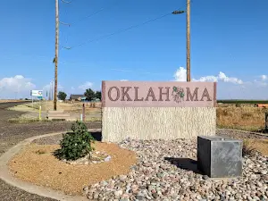 Texas-Oklahoma Border Marker